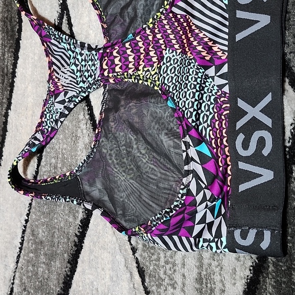 VSX SPORT 2015 MULTI-COLOR MESH-LINED RACERBACK SPORTS BRA - Picture 7 of 11